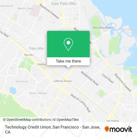 Technology Credit Union map