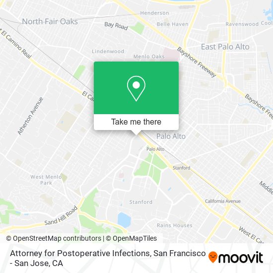 Attorney for Postoperative Infections map