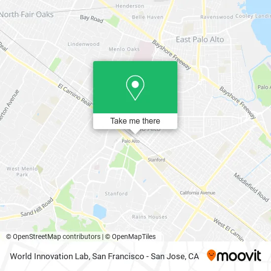 World Innovation Lab map