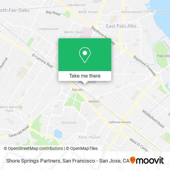 Mapa de Shore Springs Partners