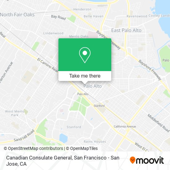 Canadian Consulate General map