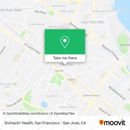 Mapa de Biohackr Health