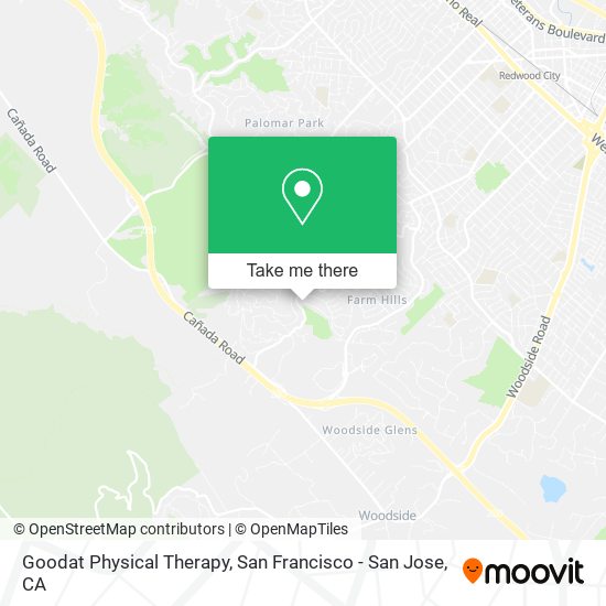 Goodat Physical Therapy map