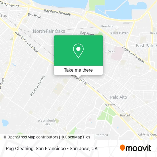 Mapa de Rug Cleaning