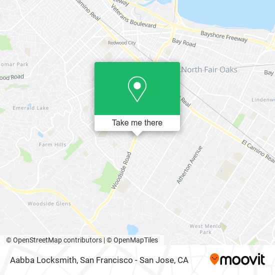 Mapa de Aabba Locksmith