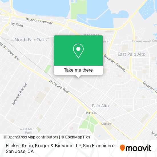 Flicker, Kerin, Kruger & Bissada LLP map