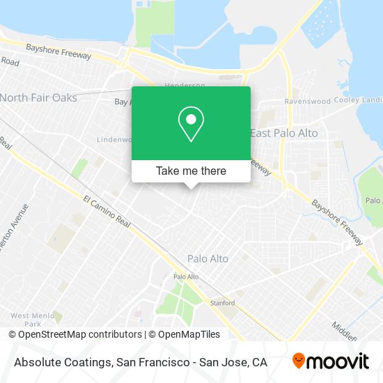 Absolute Coatings map