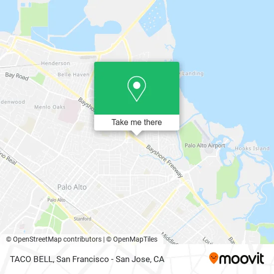 Mapa de TACO BELL