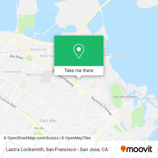 Mapa de Lastra Locksmith