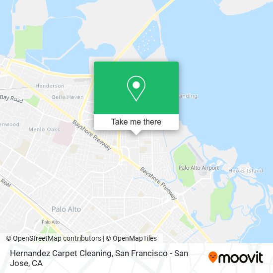 Mapa de Hernandez Carpet Cleaning