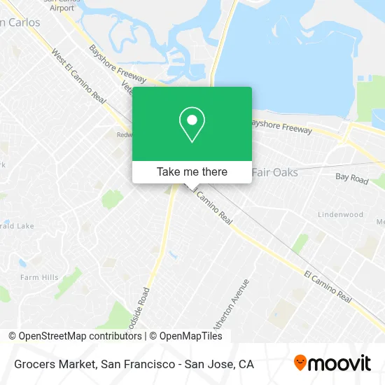 Grocers Market map