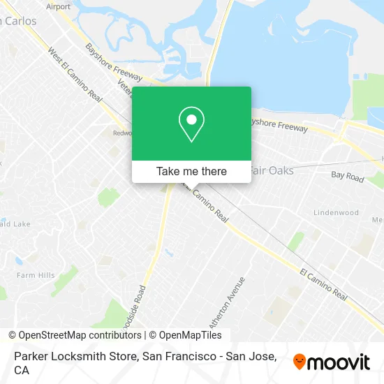 Parker Locksmith Store map