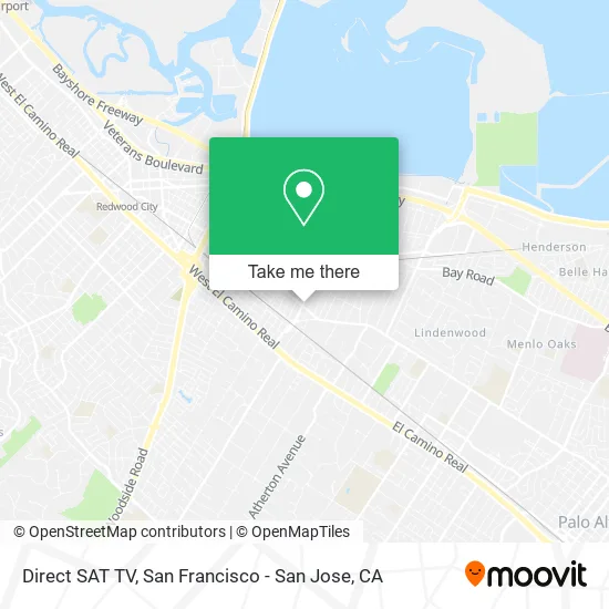 Mapa de Direct SAT TV