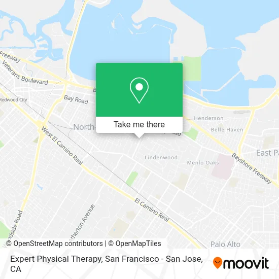 Expert Physical Therapy map