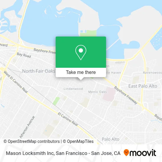 Mason Locksmith Inc map
