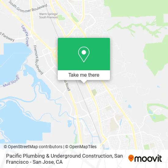 Mapa de Pacific Plumbing & Underground Construction