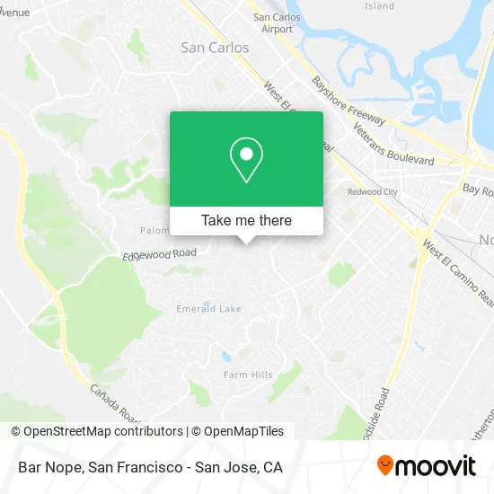 Mapa de Bar Nope