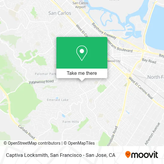 Captiva Locksmith map