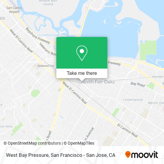 Mapa de West Bay Pressure