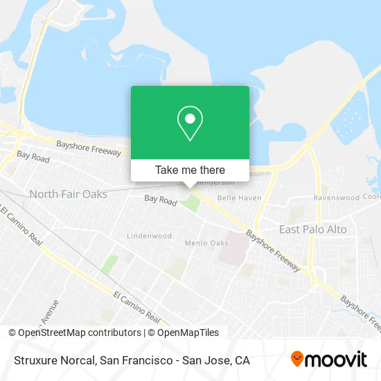 Mapa de Struxure Norcal