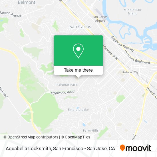 Mapa de Aquabella Locksmith