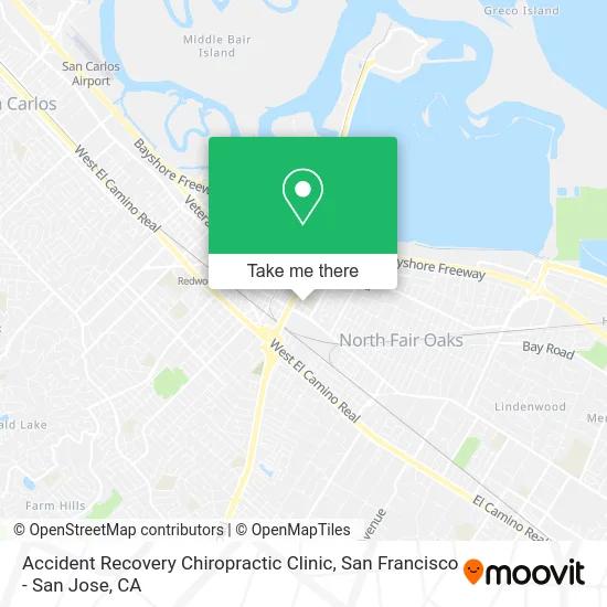 Accident Recovery Chiropractic Clinic map