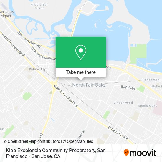 Kipp Excelencia Community Preparatory map