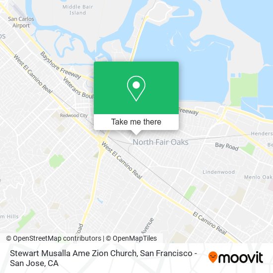 Stewart Musalla Ame Zion Church map