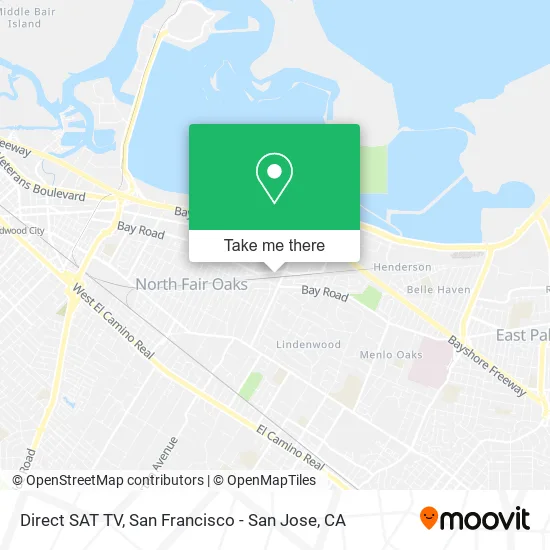 Mapa de Direct SAT TV