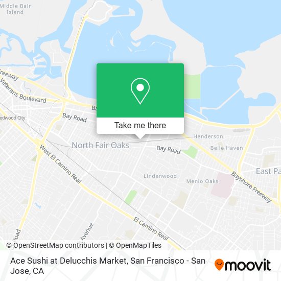 Ace Sushi at Delucchis Market map