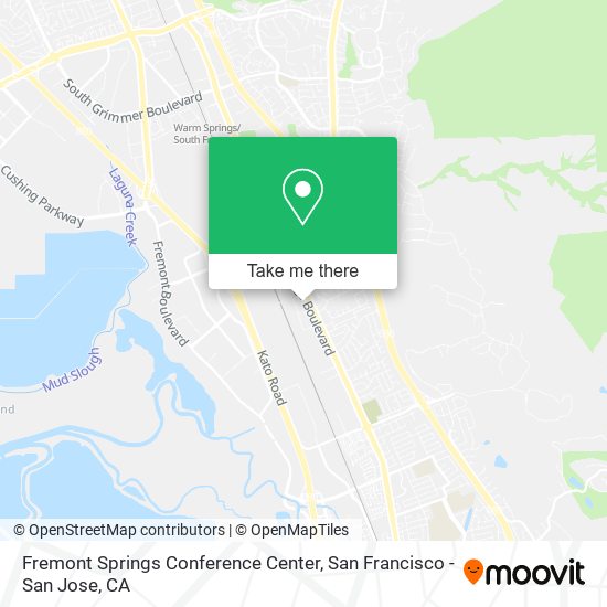 Fremont Springs Conference Center map