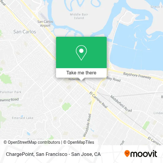 ChargePoint map