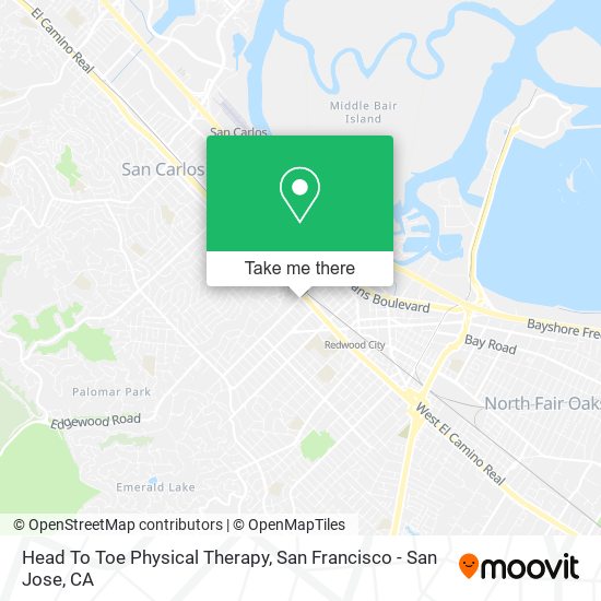 Mapa de Head To Toe Physical Therapy