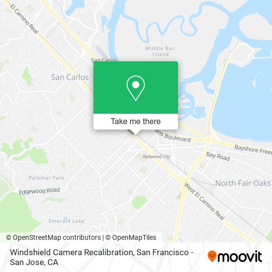 Windshield Camera Recalibration map