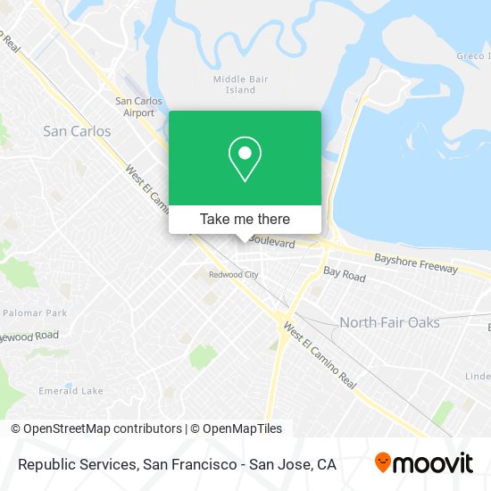 Republic Services map