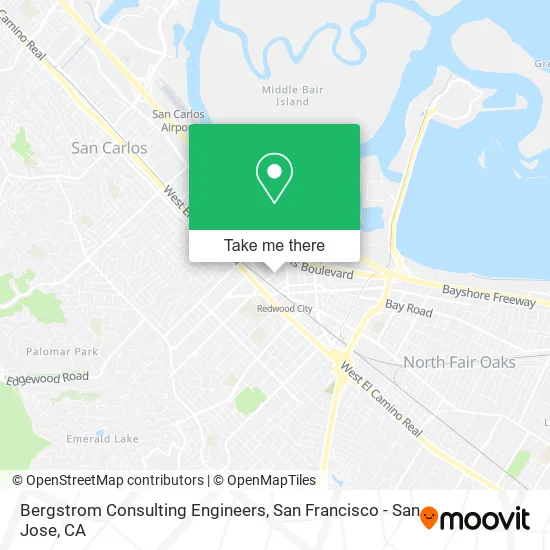 Bergstrom Consulting Engineers map