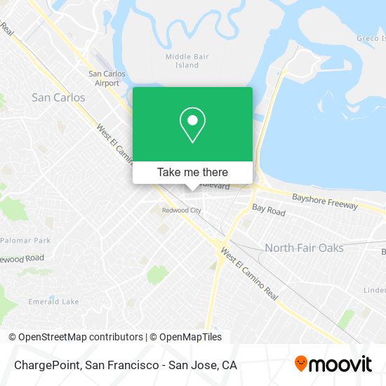 ChargePoint map