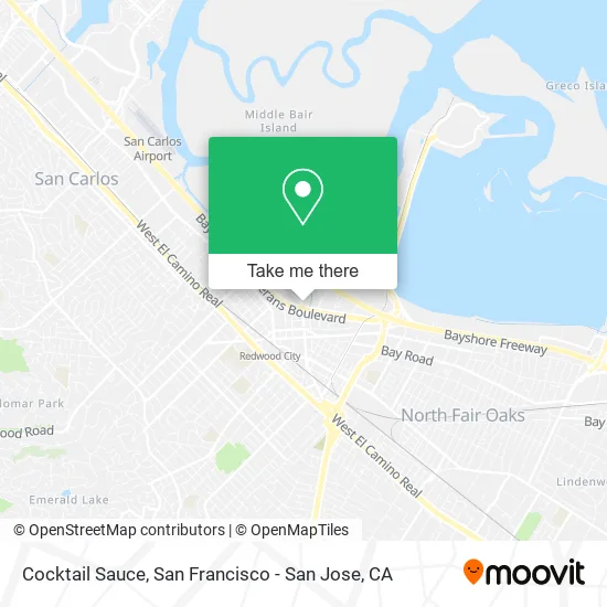 Mapa de Cocktail Sauce