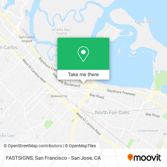 Mapa de FASTSIGNS