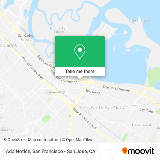 Mapa de Ada Notice