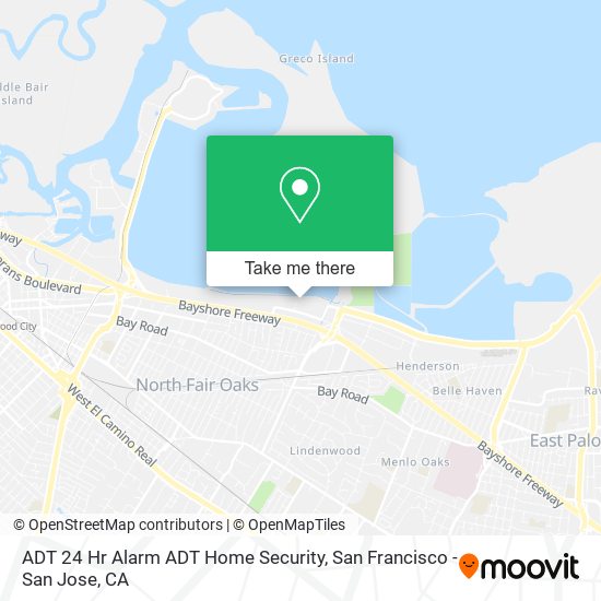 ADT 24 Hr Alarm ADT Home Security map
