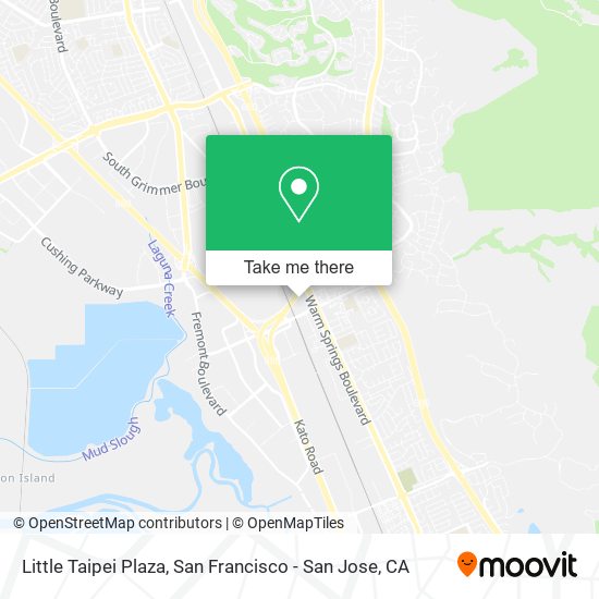Little Taipei Plaza map