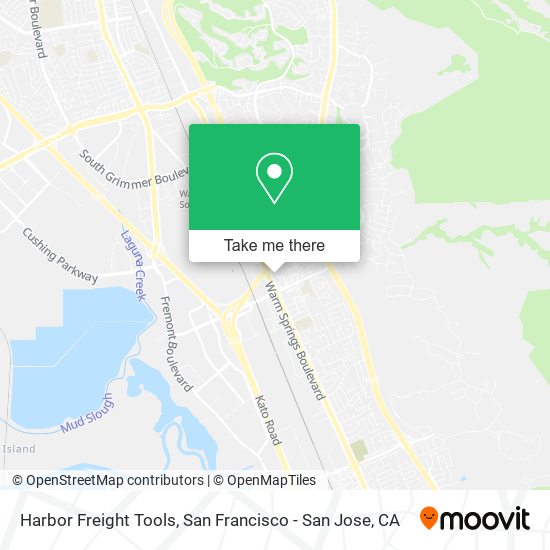 Harbor Freight Tools map