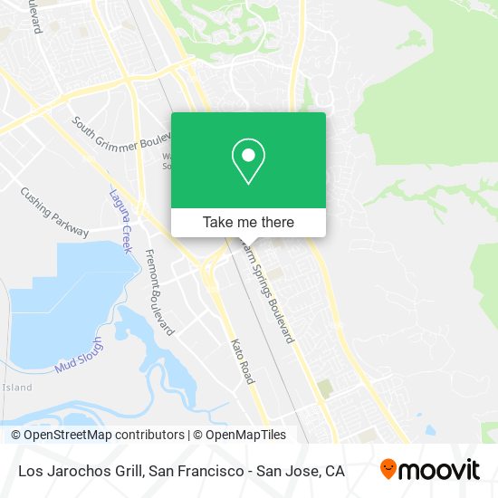 Los Jarochos Grill map