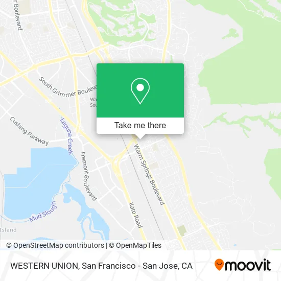 Mapa de WESTERN UNION