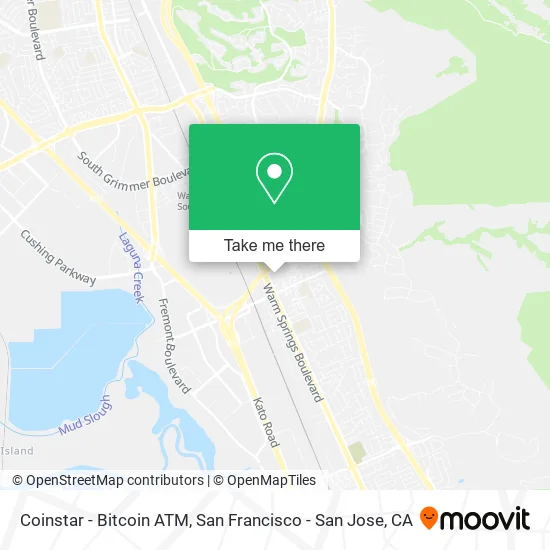 Mapa de Coinstar - Bitcoin ATM