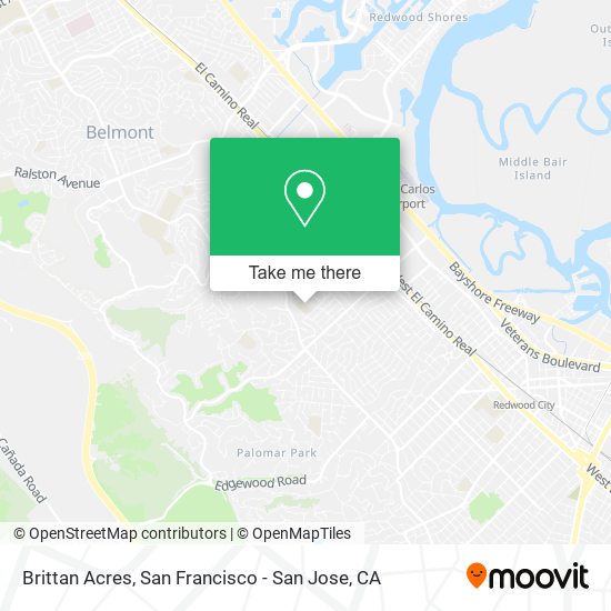 Mapa de Brittan Acres