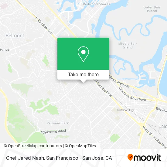 Chef Jared Nash map
