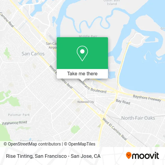 Rise Tinting map