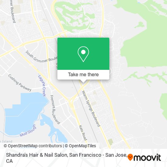 Shandra's Hair & Nail Salon map